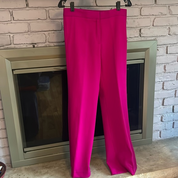 Worth New York Wool Fuchsia Pants - size 6 - Picture 1 of 7